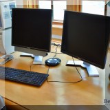 E10. 2 Dell monitors REV-A00 - $50 each 
